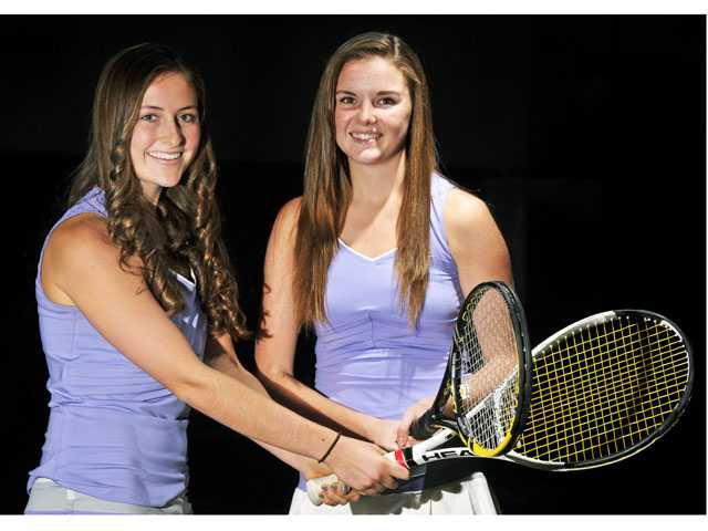 2012 All-SCV Girls Tennis: Keith and Inchalik, a reason for the return