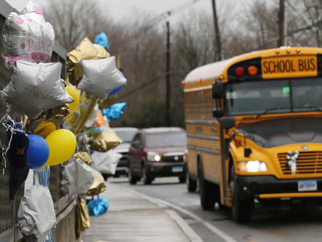 Sandy Hook students, teachers head back to school