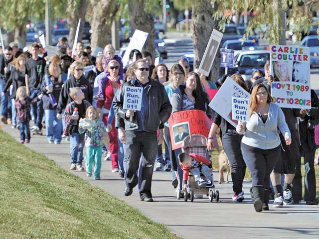 Community walks for ‘Good Samaritan’ drug law awareness