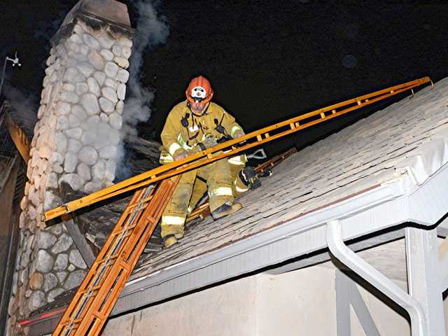 UPDATE: Fire in attic at Agua Dulce home