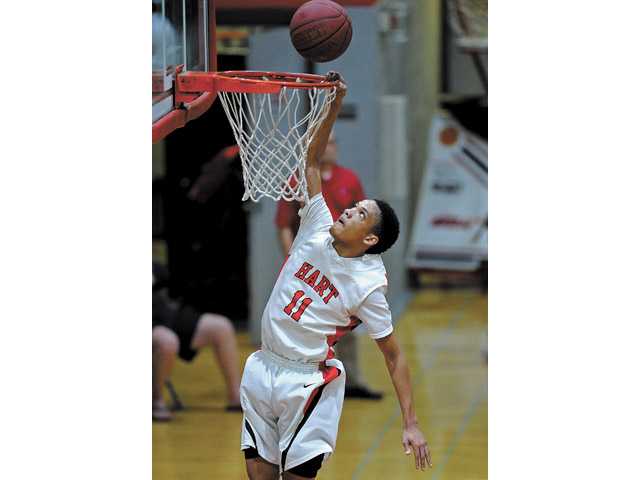 Prep boys hoops: Hart makes a point of its own