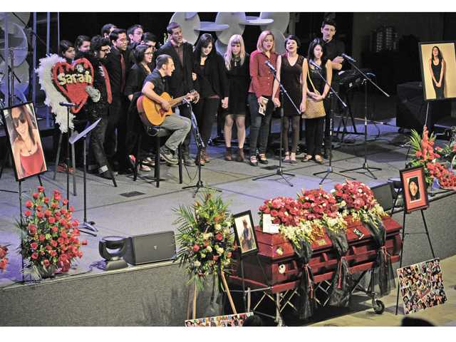 Alarid memorial draws crowd of hundreds