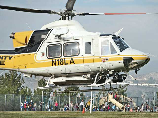 UPDATE: Baby airlifted from Canyon Country school