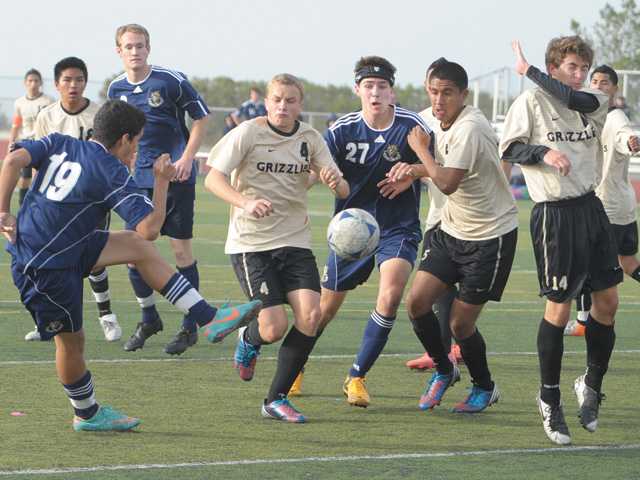 Prep boys soccer: The breaks go both ways
