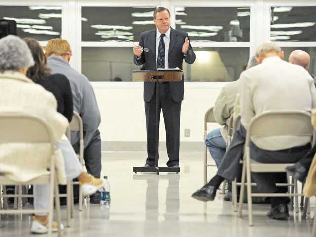 First Santa Clarita town hall draws dozens