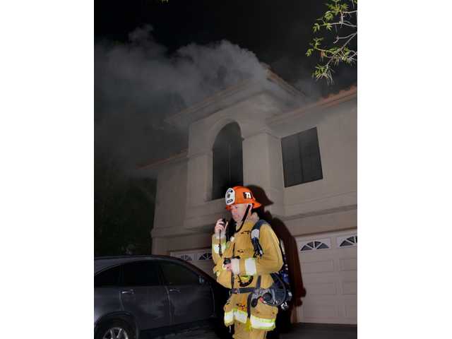 UPDATE: Fire at Newhall home