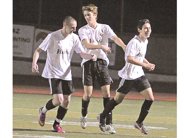 Prep boys soccer: Vikes make quick work