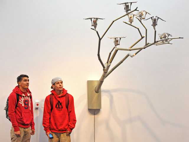 Kinetic art in motion