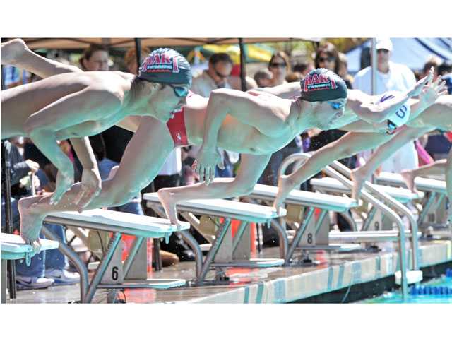 Valencia High swim sweeps SCV Invitational