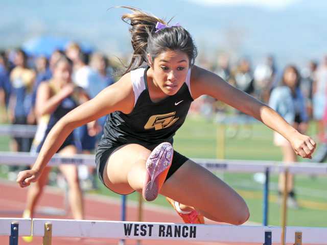 Foothill League trio turns it on early in track and field opener