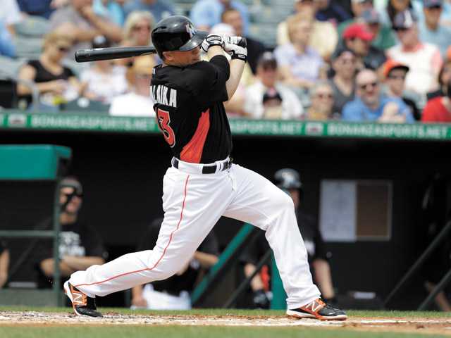 Hart graduate Chris Valaika is getting another shot at the Major League
