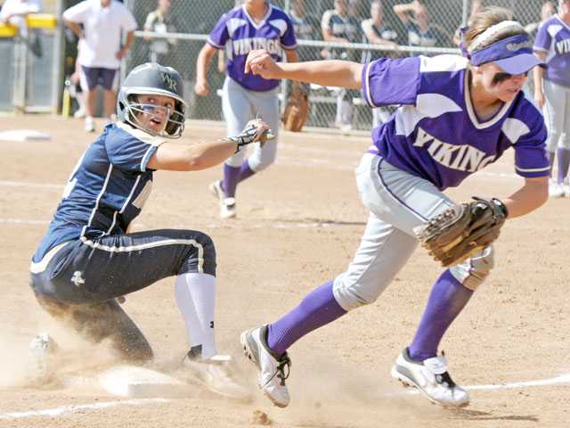 West Ranch softball defeats Valencia for two-game lead in standings