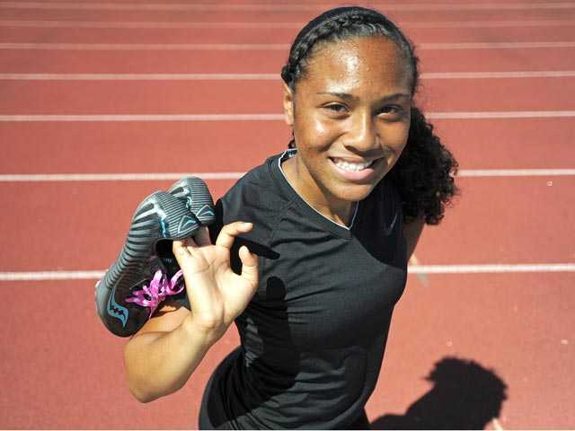 Golden Valley's Azaria Hill: Athlete in her blood
