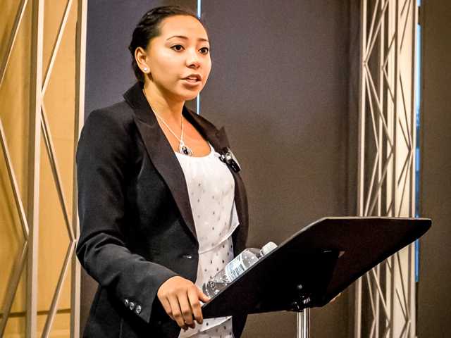 Trinity seniors present thesis project
