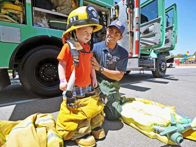 Touch-A-Truck event held for a cause