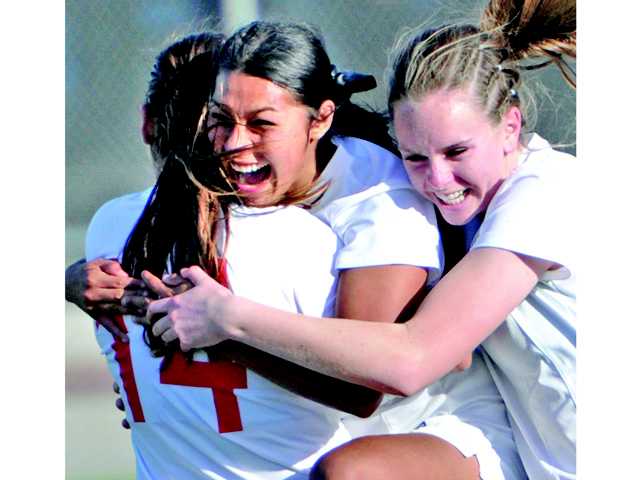 Hart girls soccer's dream season continues