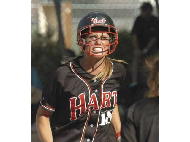 Hart catcher making name for herself