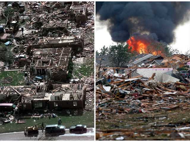 Oklahoma twister tracked path of 1999 tornado