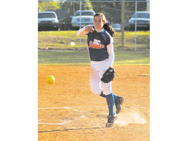Lady Saints sting Yellow Jackets in 10-1 blow-out victory