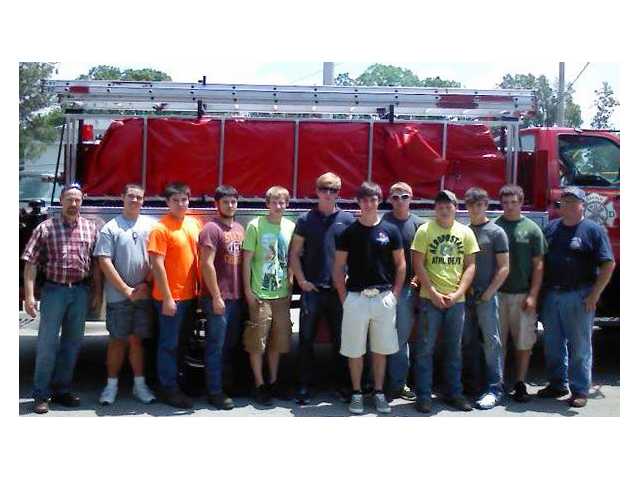 DCHS General Metals class assists fire department with tanker project DCHS General Metals class assists fire department with tanker project