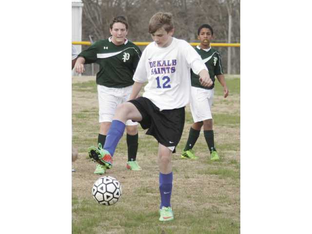 DMS Saints Soccer team continues with victories DMS Saints Soccer team continues with victories