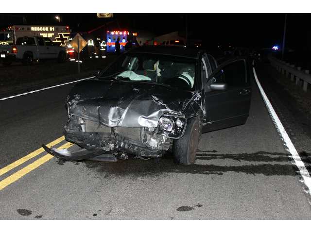 Man loses life in three-car crash Man loses life in three-car crash