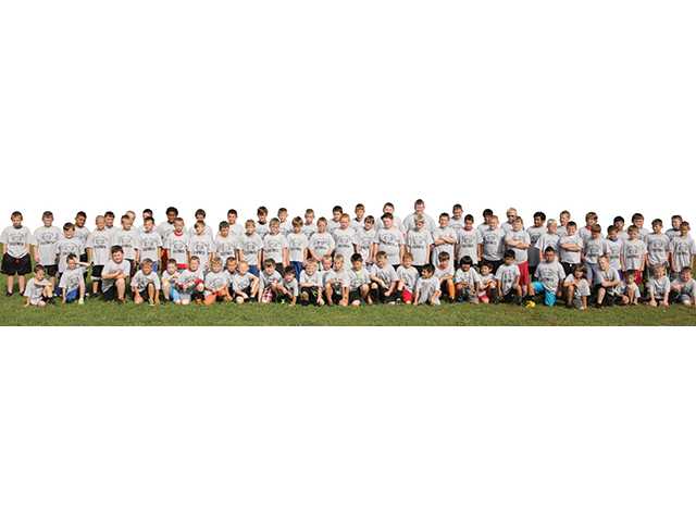 Football camp shows Tiger Pride Football camp shows Tiger Pride