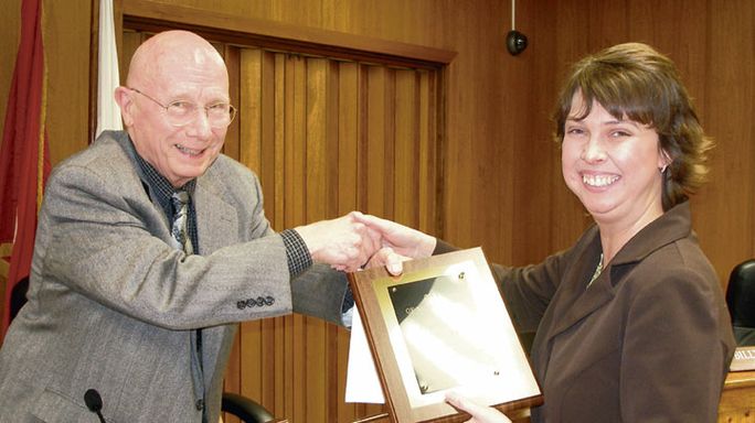 Cantrell is city’s Employee of the Year