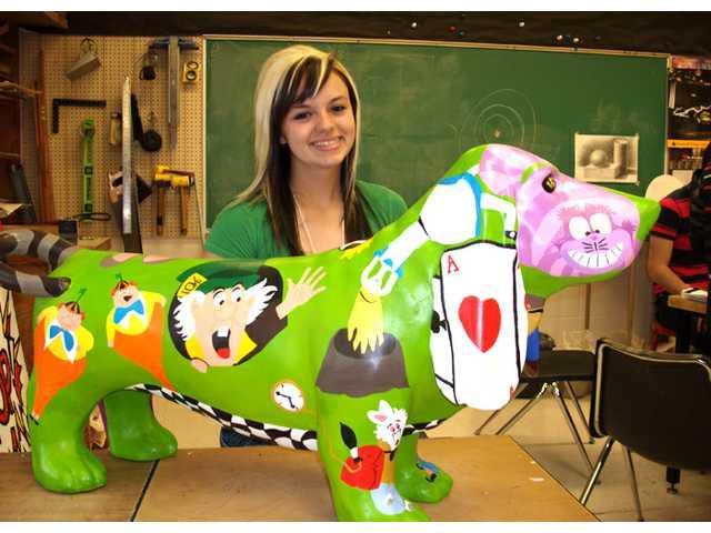 Student art helps humane society