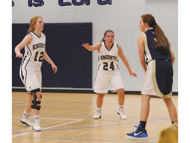 Lady Knights show improved effort in defeat Lady Knights show improved effort in defeat