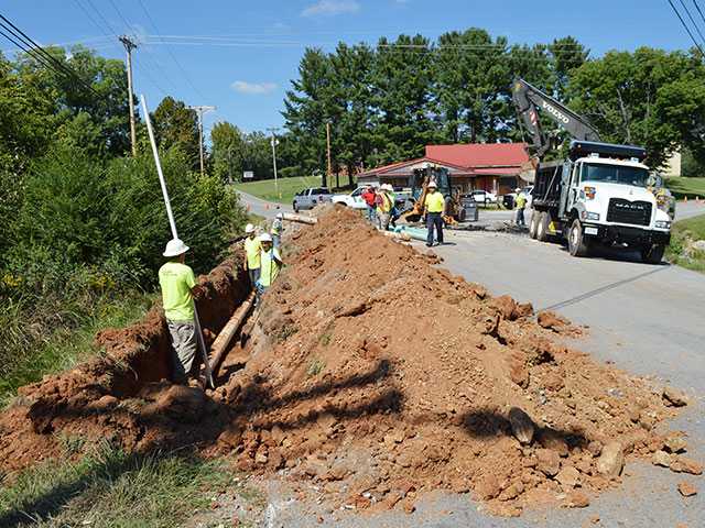 Road work forces detour this week Road work forces detour this week