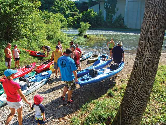 Float the river at Paddlefest Float the river at Paddlefest