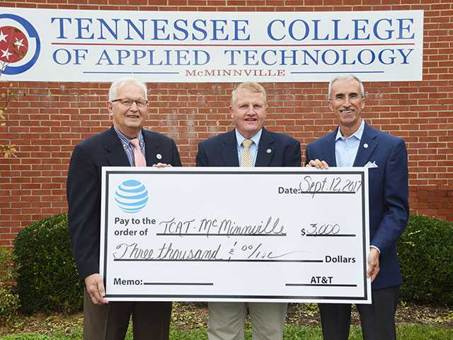 AT&T donates to TCAT for data recovery training AT&T donates to TCAT for data recovery training