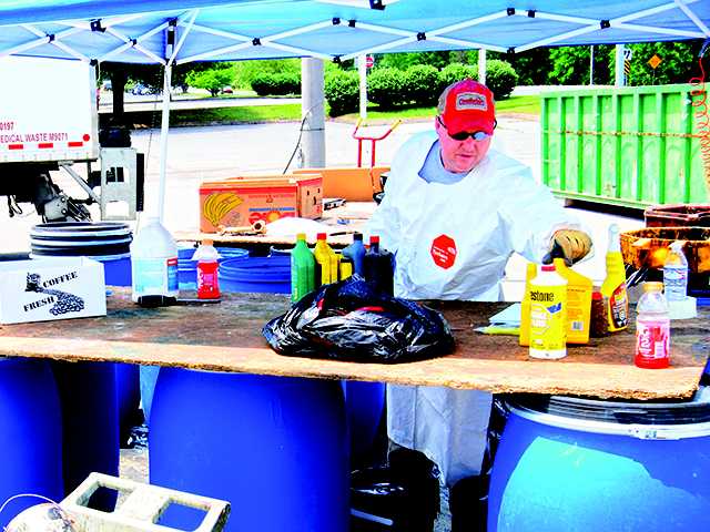 State and county combine to remove hazardous waste State and county combine to remove hazardous waste