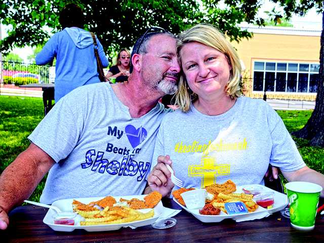 Black House holds fish fry Black House holds fish fry