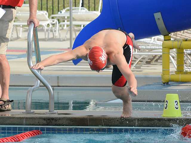 Swim team winners Swim team winners