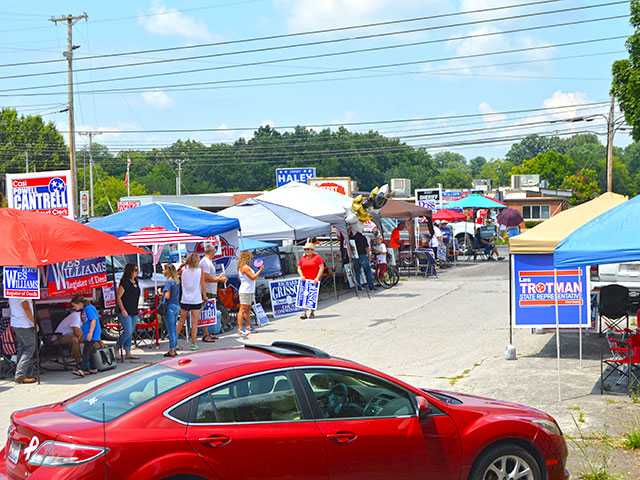 Early voting off to strong start Early voting off to strong start