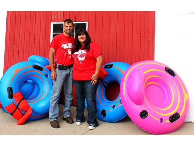 Summertime fun at Pec Time Tubing Summertime fun at Pec Time Tubing