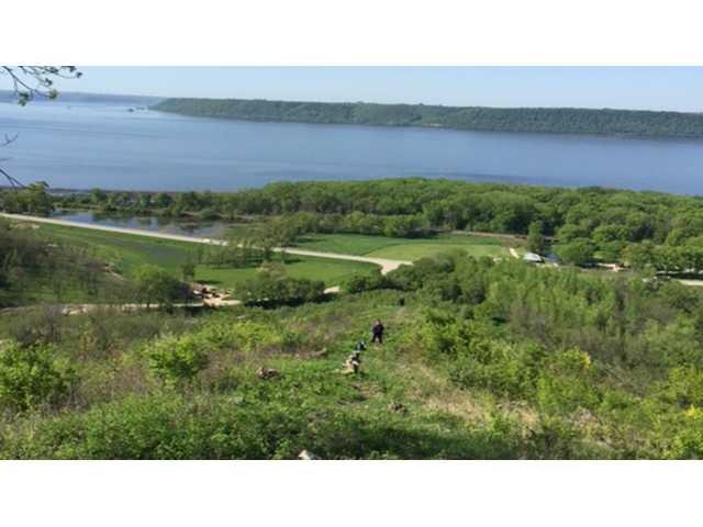Hike at Sugar Creek Bluff part of Ferryville Bluff Daze Hike at Sugar Creek Bluff part of Ferryville Bluff Daze