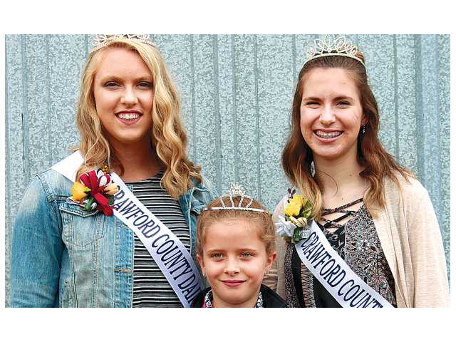 Crawford County’s Dairy Royalty crowned at dairy breakfast Crawford County’s Dairy Royalty crowned at dairy breakfast