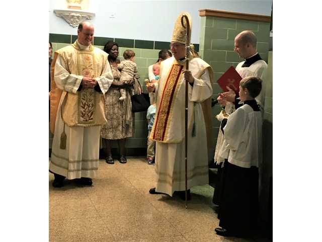 St. Mary School reopens with bishop's blessing St. Mary School reopens with bishop's blessing