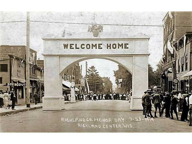 A Look Back: Richland Center’s Honor Day 1919 A Look Back: Richland Center’s Honor Day 1919